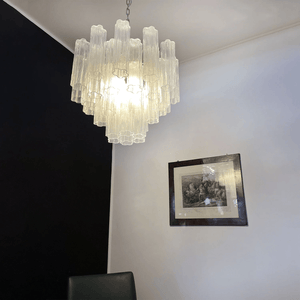 Glass Tubes Chandelier