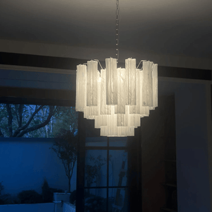 Glass Tubes Chandelier