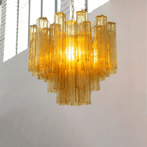 Glass Tubes Chandelier