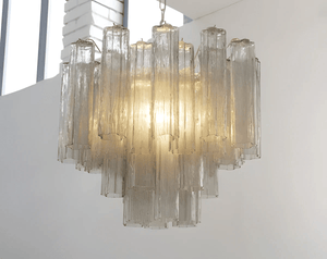 Glass Tubes Chandelier