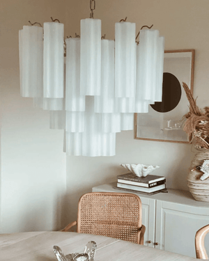 Glass Tubes Chandelier
