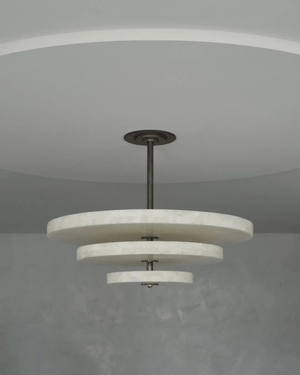 Ice Queen Alabaster Chandelier
