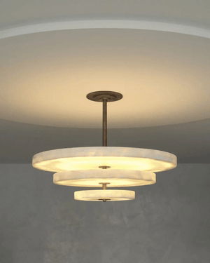 Ice Queen Alabaster Chandelier