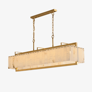 Solstice Bar Alabaster Chandelier