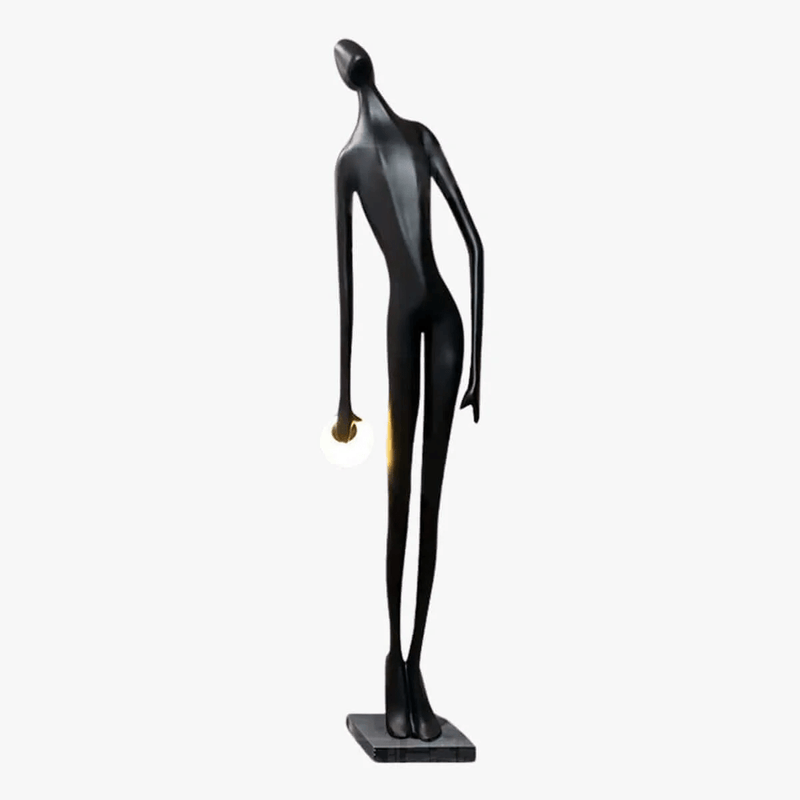 Noir Muse Sculpture Floor Lamp – detail 10