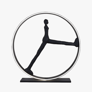 Time Walker Sculpture Floor Lamp