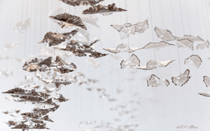 Leaf Twisted Sculptural Customize Chandelier