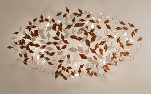 Leaf Twisted Sculptural Customize Chandelier