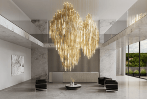 Vitara Glass Drop Chandelier