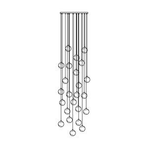 Sultana Alabaster Cluster Chandelier