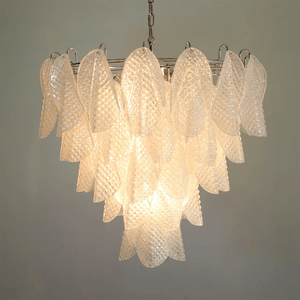 Glass Teardrop Chandelier