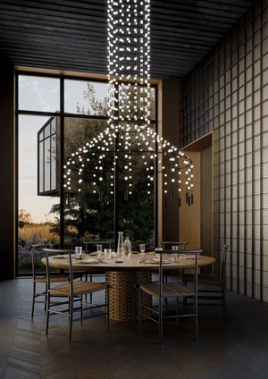 Multidot Chandelier