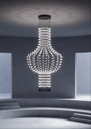 Multidot Chandelier