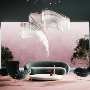 Rivella Cascade Fringe Chandelier
