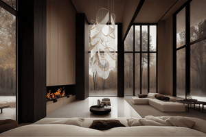 Rivella Cascade Fringe Chandelier