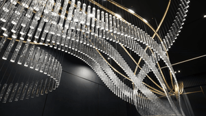 Rivella Cascade Fringe Chandelier