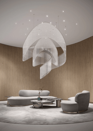 Rivella Cascade Fringe Chandelier