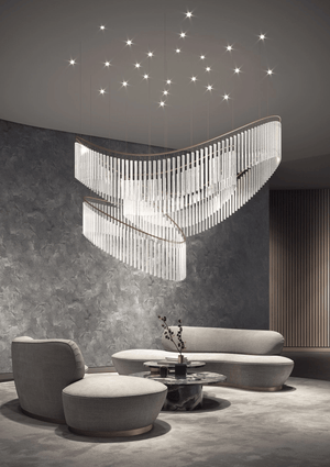 Rivella Cascade Fringe Chandelier