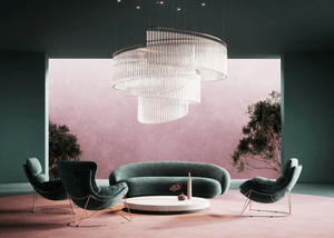 Rivella Cascade Fringe Chandelier