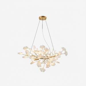 Horizon Bloom Gingko Chandelier
