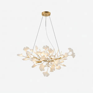 Horizon Bloom Gingko Chandelier