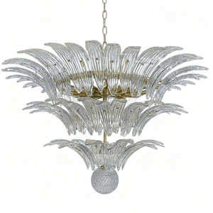 Palm Grove Murano Chandelier