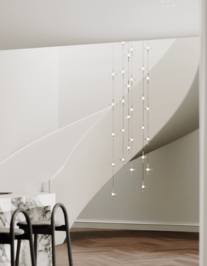Starfall Staircase Chandelier