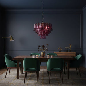 Amethyst Bloom Chandelier