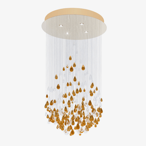 Droplets Sculpture Chandelier
