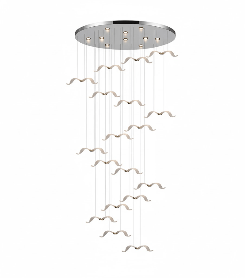 Large Seagull Chandelier