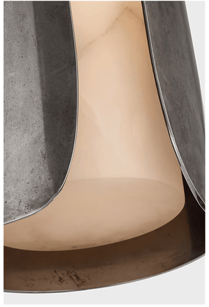 Cradled Alabaster Sconce