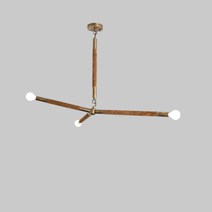 Wrapped Linear Chandelier