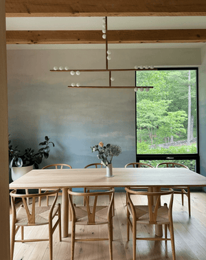 Brass Glass Drop Chandelier