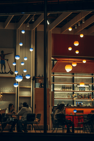 Dipping Pendant Light