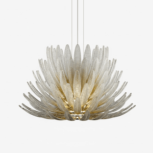 Aurelia Glass Petal Chandelier