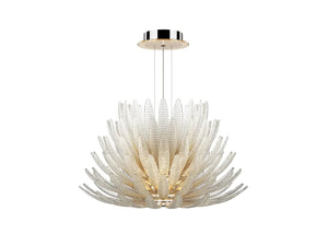 Aurelia Glass Petal Chandelier