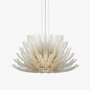 Aurelia Glass Petal Chandelier
