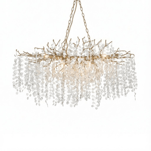 Shiro Noda Crystal Chandelier