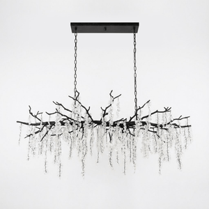 Shiro Noda Crystal Chandelier