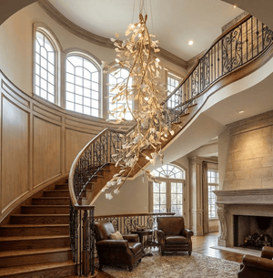 Gingko Long Branch Chandelier