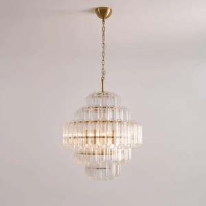 Aurum Cascade Glass Chandelier