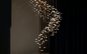 Tidal Art Glass Chandelier