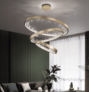 Luxury Circle Crystal Chandelier