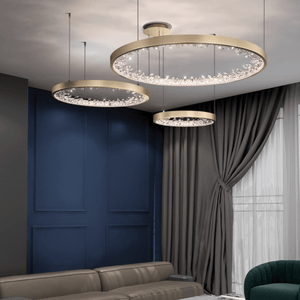 Luxury Circle Crystal Chandelier