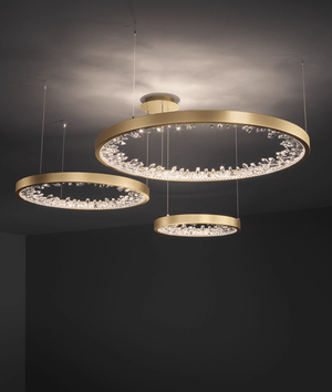 Luxury Circle Crystal Chandelier