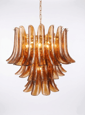 Emberwave Glass Chandelier