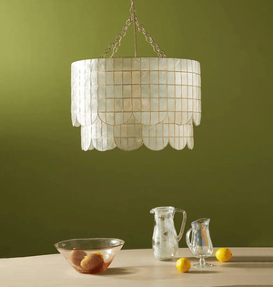 Capiz Wavecrest Chandelier