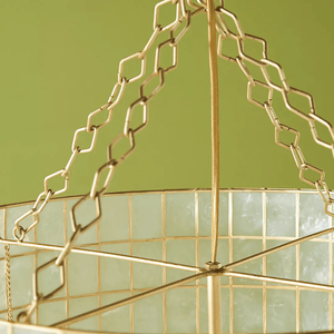 Capiz Wavecrest Chandelier