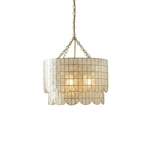Capiz Wavecrest Chandelier