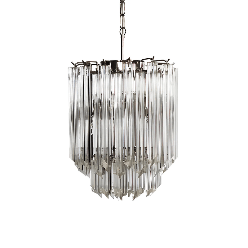 Transparant Glass Prism Chandelier – detail 13